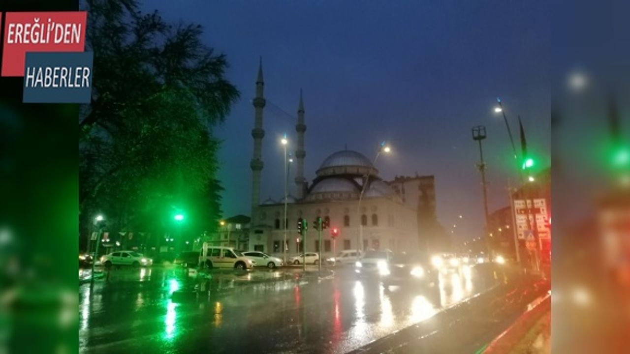 EREĞLİ'YE NE KADAR YAĞIŞ DÜŞTÜ