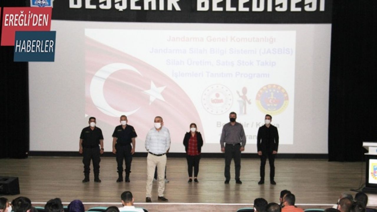 Konya’da silah üreticilerine ve av bayilerine JASBİS eğitimi