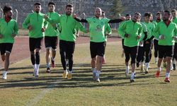 Ereğli Spor antremanda...
