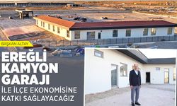 ALTAY KAMYON GARAJINI İNCELEDİ