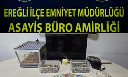 EREĞLİ’DE KUMAR OPERASYONU