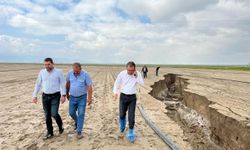 YOL YARILDI BAŞKAN ÖNAL SAHADA
