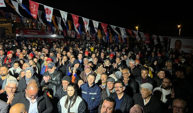 BARBAROS’DA BÜYÜK MİTİNG