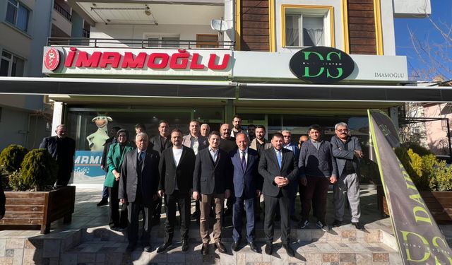 CUMHUR İTTİFAKI ESNAFLA BULUŞTU