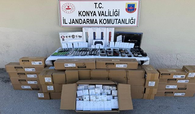 EREĞLİ'DE KAÇAK TELEFON VE ALKOL OPERASYONU