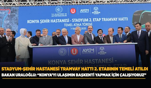 ULAŞTIRMA BAKANI KONYADA...