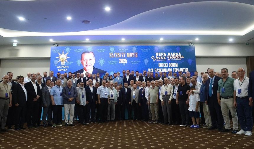 EREĞLİ İLÇE BAŞKANLARIDA KATILDI